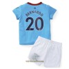 Officiële Voetbalshirt + Korte Broek Manchester City Bernardo 20 Thuis 2022-23 - Kids